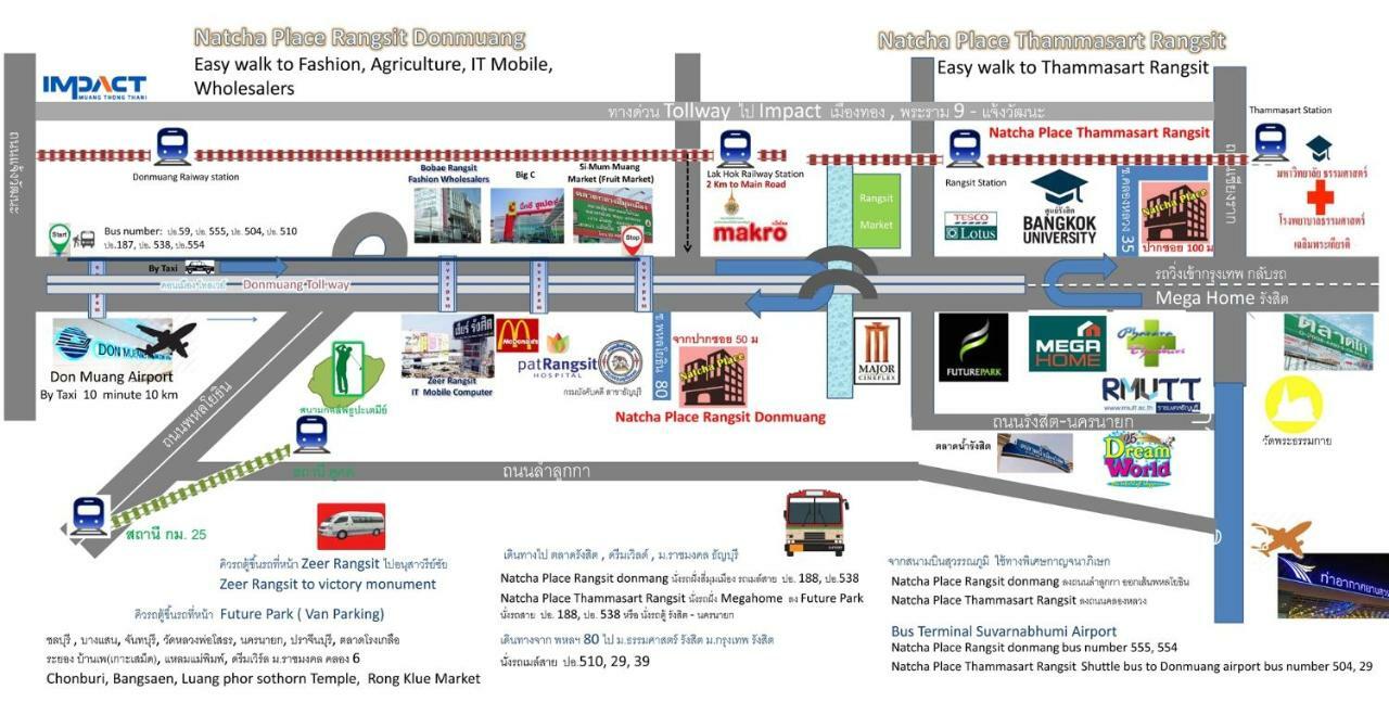 Natcha Place Thammasat Rangsit Bangkok Ngoại thất bức ảnh
